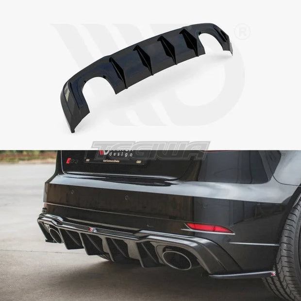 Maxton Design Rear Valance V.2 Audi RS3 8V Sportback Facelift 2017-UP
