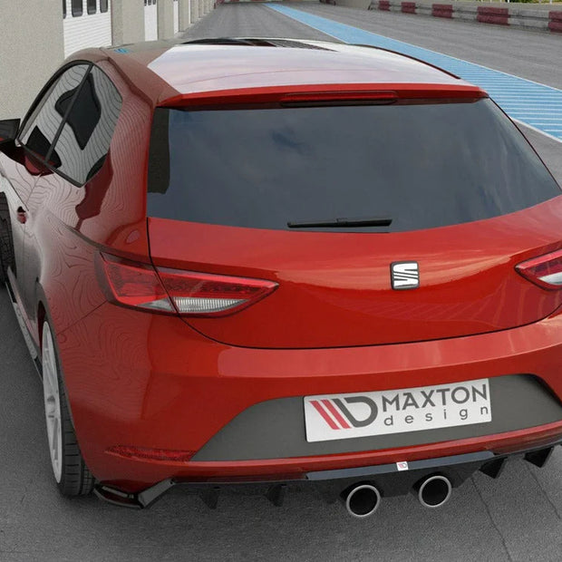 Maxton Design Rear Valance V.2 Seat Leon MK3 Cupra Facelift 2017-