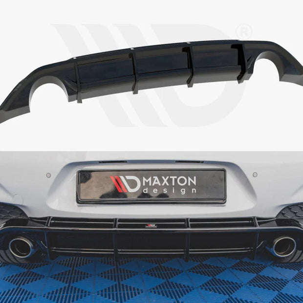 Maxton Design Rear Valance V3 Hyundai I30 N MK3 Hatchback 17-20