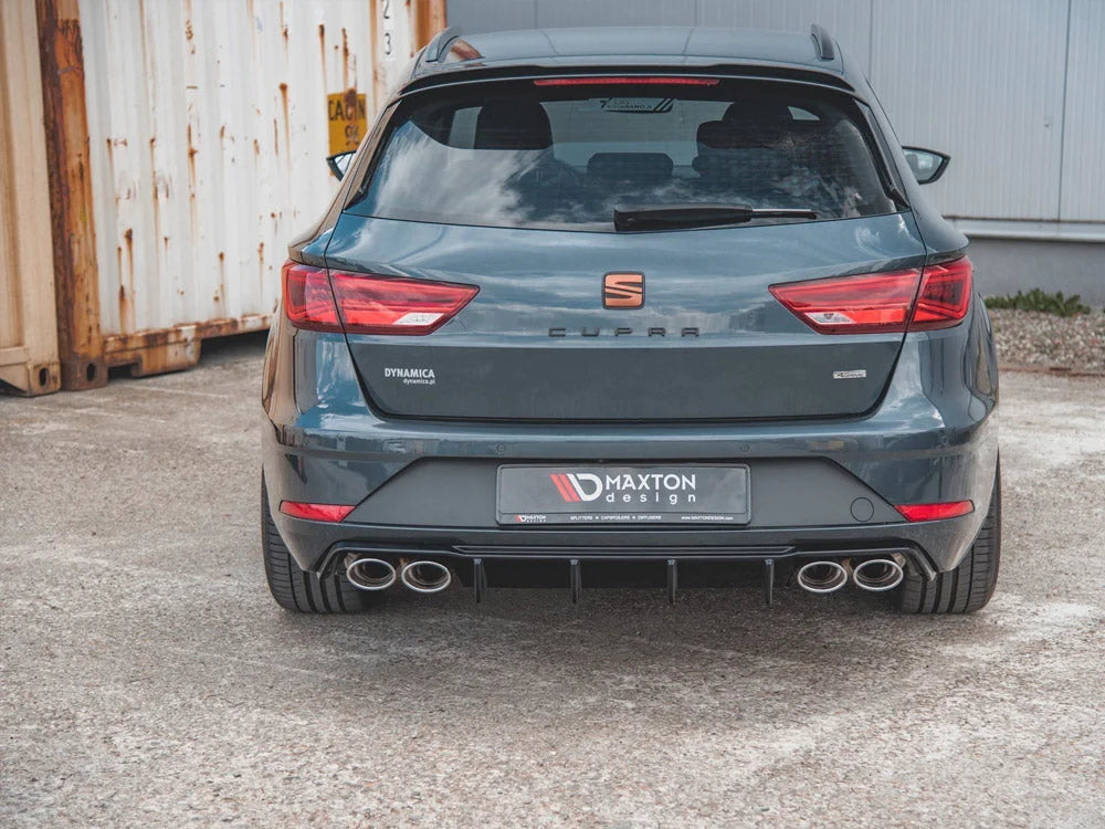 Maxton Design Rear Valance V3 Seat Leon MK3.5 Cupra Estate 17-19