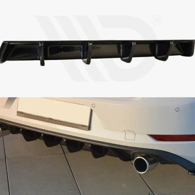 Maxton Design Rear Valance Volkswagen Golf GTI MK7.5 17-19