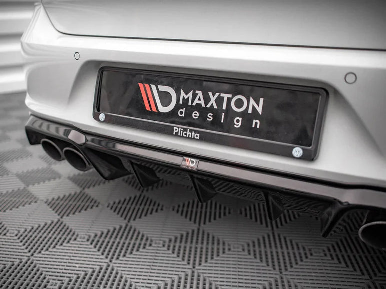 Maxton Design Rear Valance Volkswagen Golf R MK7 13-16