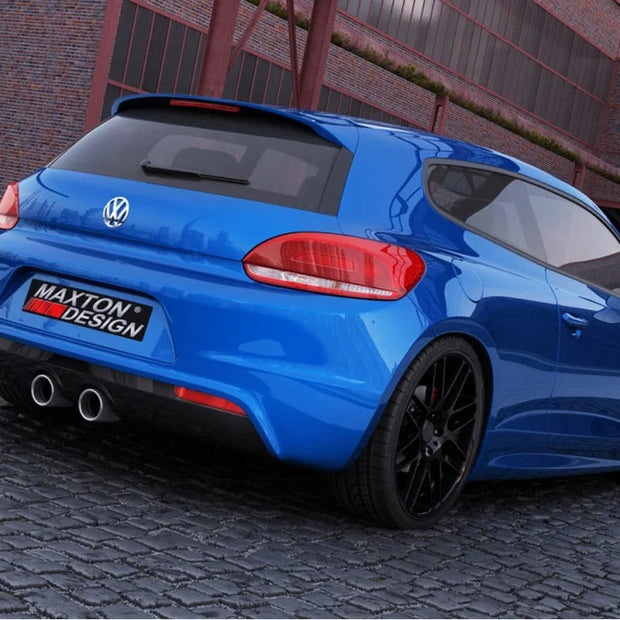 Maxton Design Rear Valance Volkswagen Scirocco III R With 2 Exhaust Holes