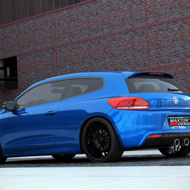 Maxton Design Rear Valance Volkswagen Scirocco III R With 2 Exhaust Holes