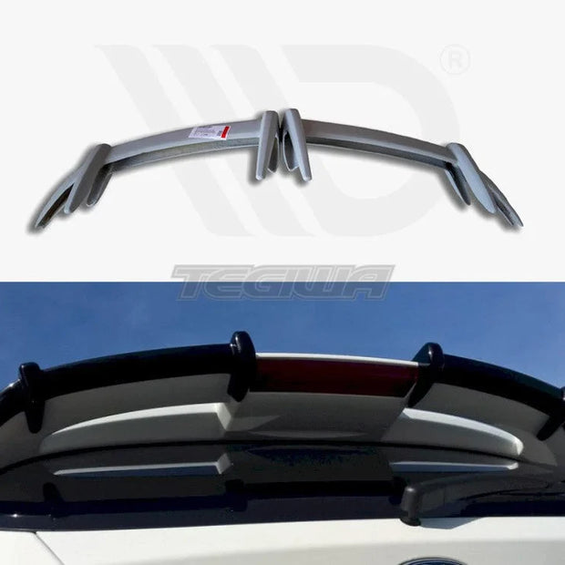 Maxton Design Roof Spoiler Extension Ford Fiesta MK7 ST Zetec S Facelift Primer Painted