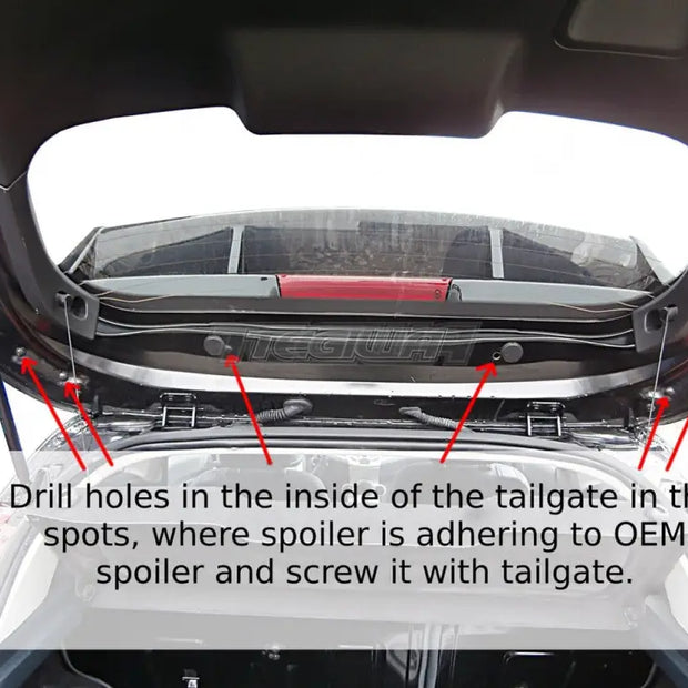 Maxton Design Roof Spoiler Focus RS Style Ford Fiesta MK7