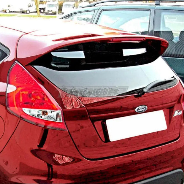 Maxton Design Roof Spoiler ST Zetec S Style Ford Fiesta MK7 Primed