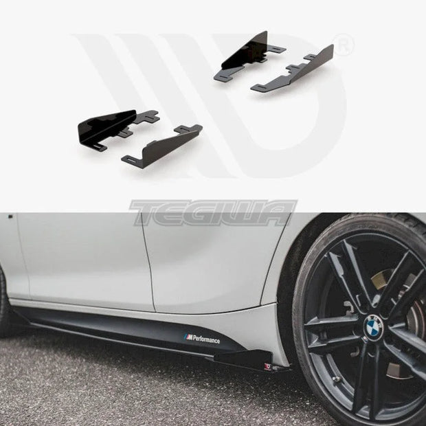 Maxton Design Side Flaps For BMW 1-Series F20 M135I M140I M-pack 15-19