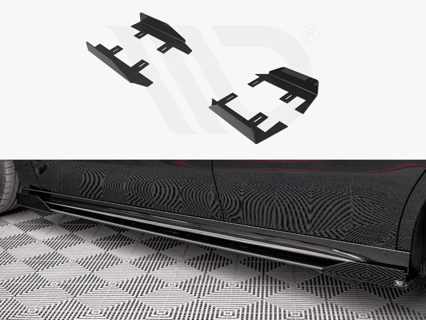Maxton Design Side Flaps Mercedes A35 AMG AMG-Line Aero Pack W177