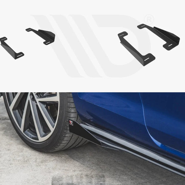 Maxton Design Side Flaps Volkswagen Golf 7 R R-Line Facelift