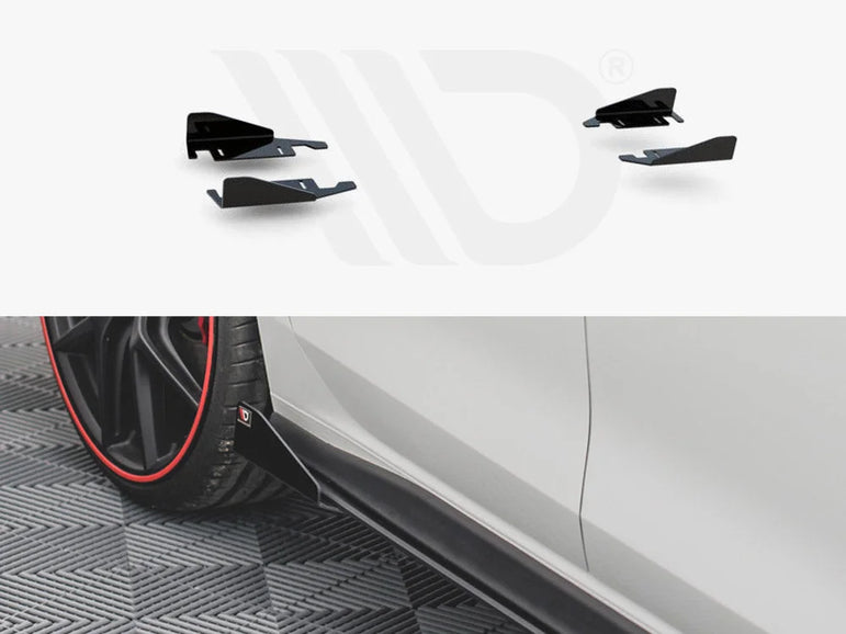 Maxton Design Side Flaps Volkswagen Golf 8 GTI GTI Clubsport R-line 20-
