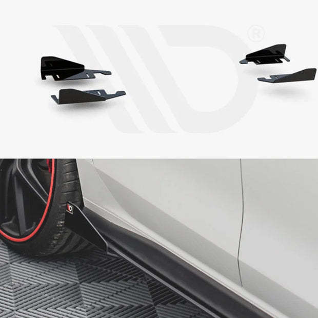 Maxton Design Side Flaps Volkswagen Golf 8 GTI GTI Clubsport R-line 20-