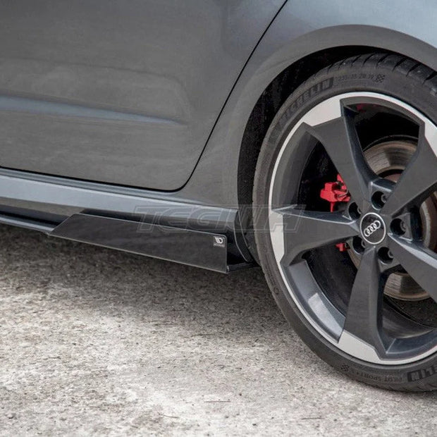 Maxton Design Side Skirt Flaps Audi RS3 8V Sportback 01-16