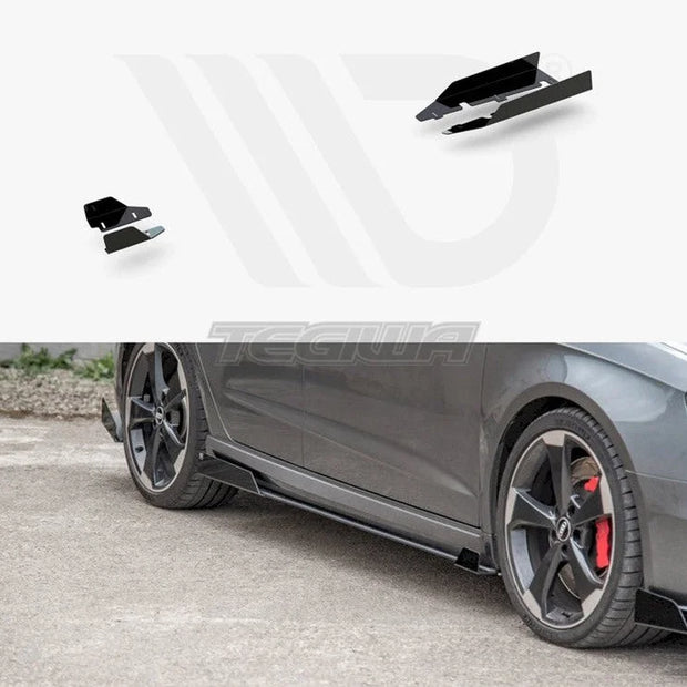 Maxton Design Side Skirt Flaps Audi RS3 8V Sportback 01-16