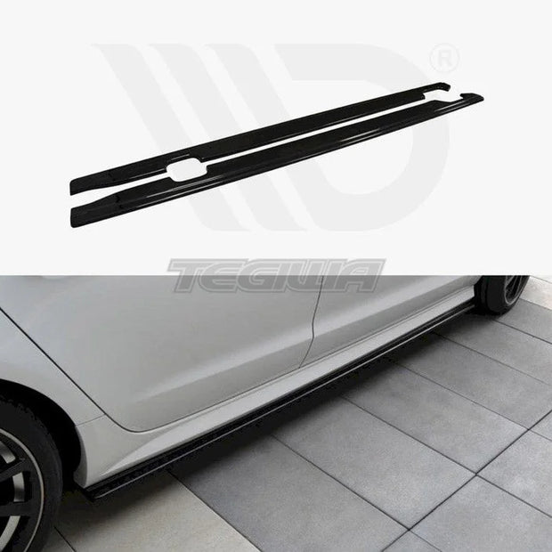 Maxton Design Side Skirts Diffusers Audi A6 C7 S-line S6 C7 Facelift 14-18