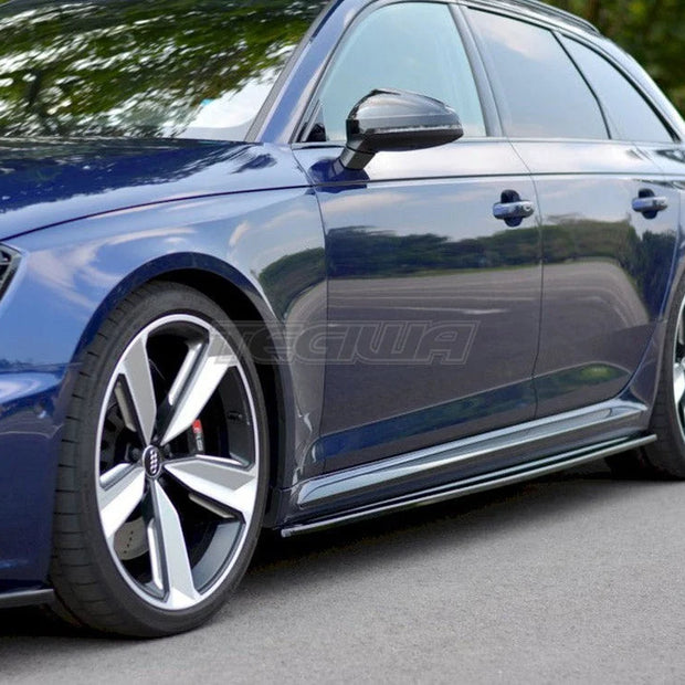 Maxton Design Side Skirts Diffusers Audi RS4 B9 17-19