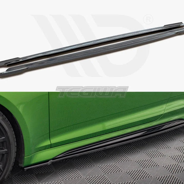 Maxton Design Side Skirts Diffusers Audi RS5 Coupe F5 Facelift