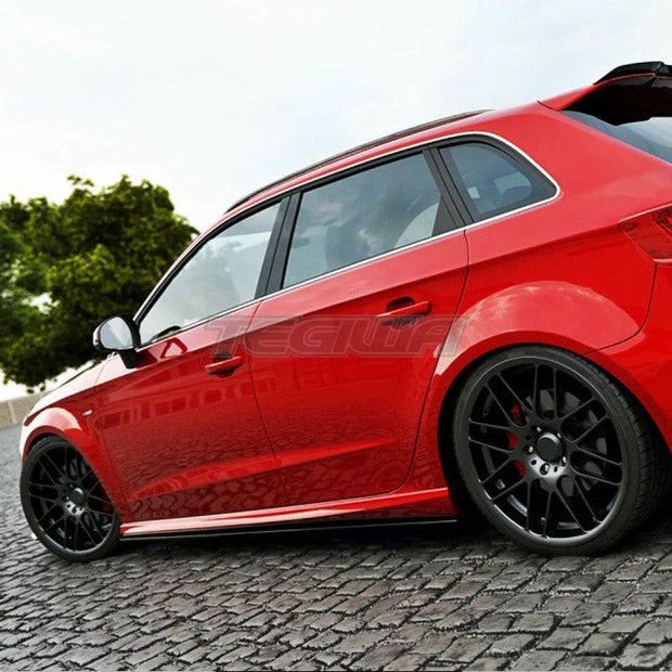 Maxton Design Side Skirts Diffusers Audi S3 A3 S-line 8V 8V FL Sportback 13-20
