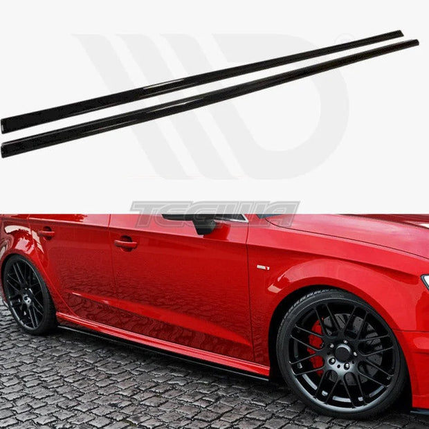 Maxton Design Side Skirts Diffusers Audi S3 A3 S-line 8V 8V FL Sportback 13-20