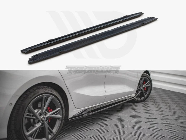 Maxton Design Side Skirts Diffusers Audi S3 A3 S-line 8Y 2020-