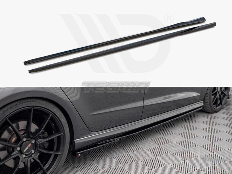Maxton Design Side Skirts Diffusers Audi S3 Sportback 8V Facelift