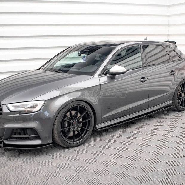 Maxton Design Side Skirts Diffusers Audi S3 Sportback 8V Facelift