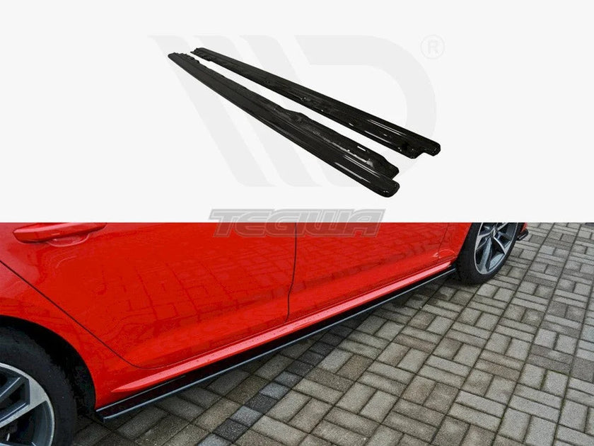 Maxton Design Side Skirts Diffusers Audi S4 A4 B9 S-line