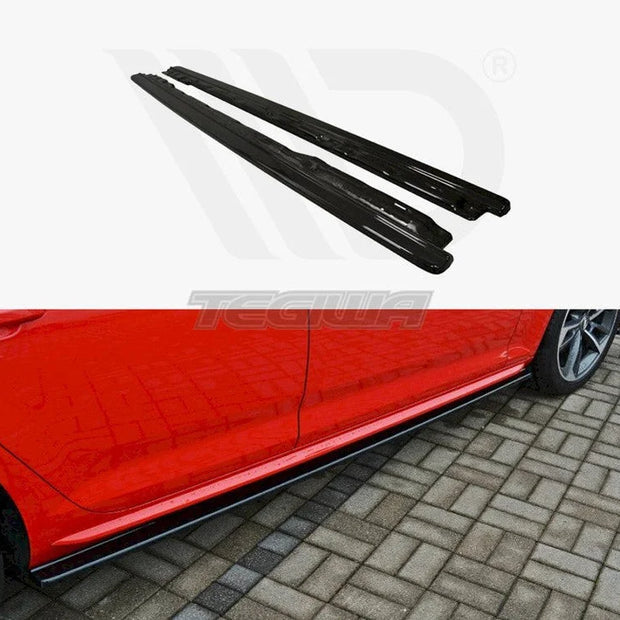 Maxton Design Side Skirts Diffusers Audi S4 A4 B9 S-line