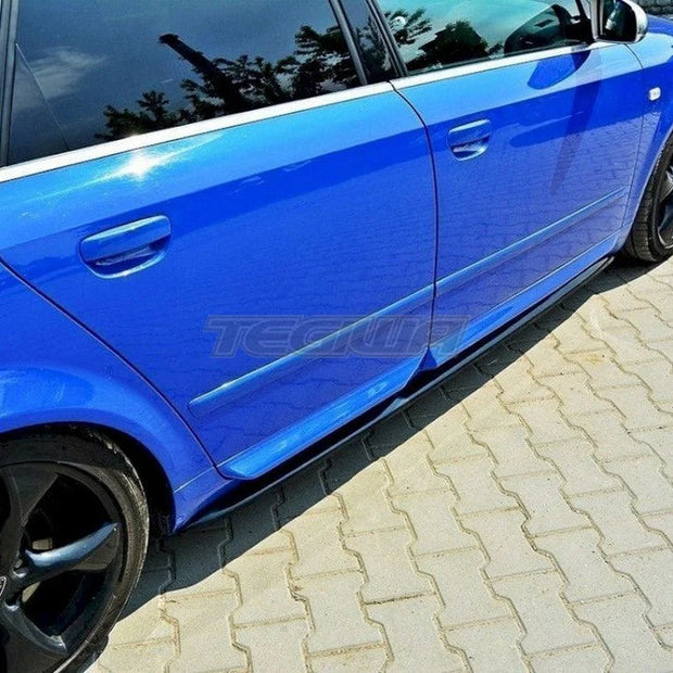 Maxton Design Side Skirts Diffusers Audi S4 A4 A4 S-line B6 B7