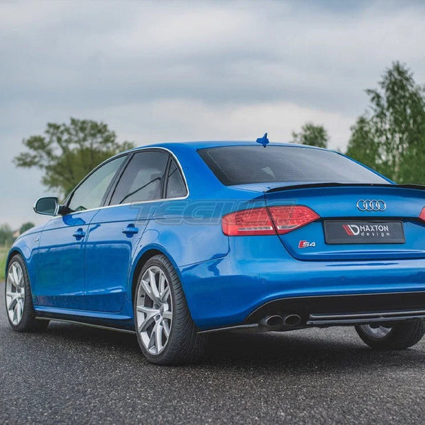 Maxton Design Side Skirts Diffusers Audi S4 A4 A4 S-line B8 B8 Facelift 09-15