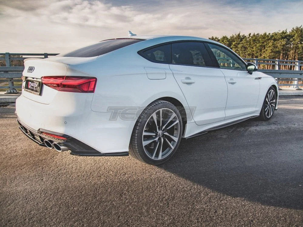 Maxton Design Side Skirts Diffusers Audi S5 A5 S-line Sportback F5 Facelift 2019-
