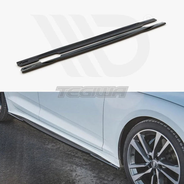 Maxton Design Side Skirts Diffusers Audi S5 A5 S-line Sportback F5 Facelift 2019-