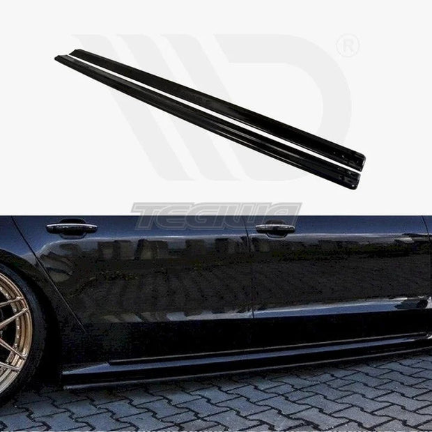 Maxton Design Side Skirts Diffusers Audi S8 D4 FL 15-17