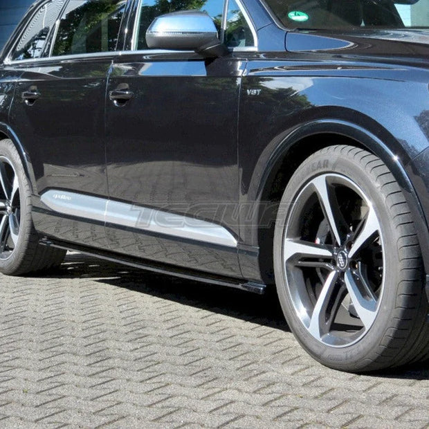 Maxton Design Side Skirts Diffusers Audi SQ7 Q7 S Line MK2 19-20