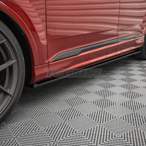 Maxton Design Side Skirts Diffusers Audi SQ7 Q7 S-line MK2 4M Facelift 2019-
