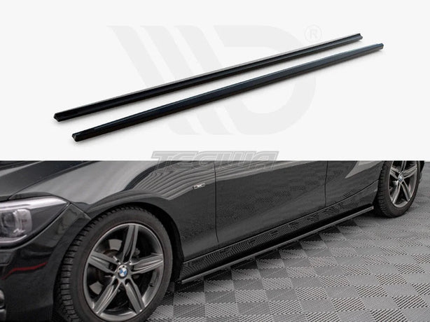 Maxton Design Side Skirts Diffusers BMW 1-Series F20 11-15