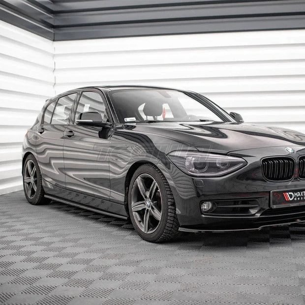 Maxton Design Side Skirts Diffusers BMW 1-Series F20 11-15