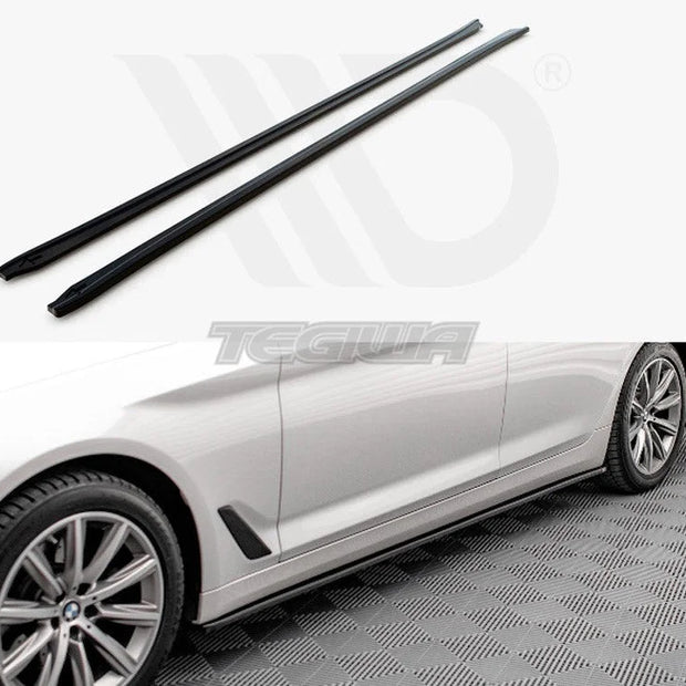 Maxton Design Side Skirts Diffusers BMW 5-Series G30 17-20