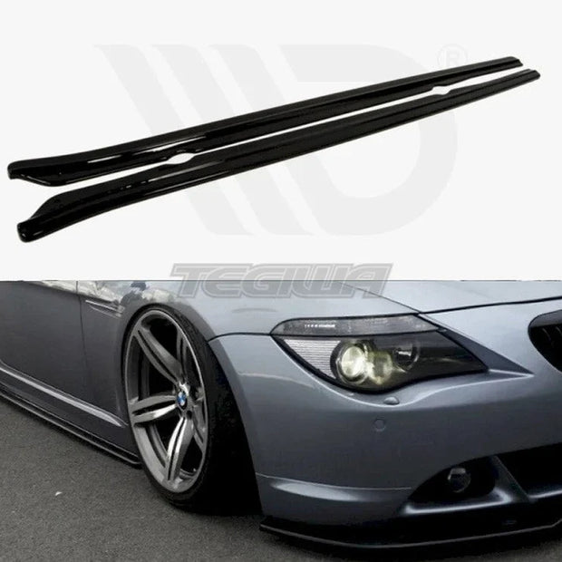 Maxton Design Side Skirts Diffusers BMW 6-Series E63 E64 Preface Model
