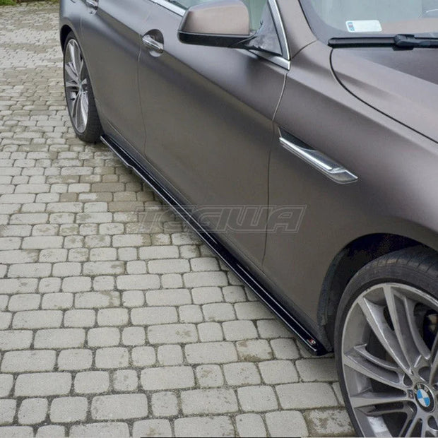Maxton Design Side Skirts Diffusers BMW 6-Series Gran Coupe 12-14