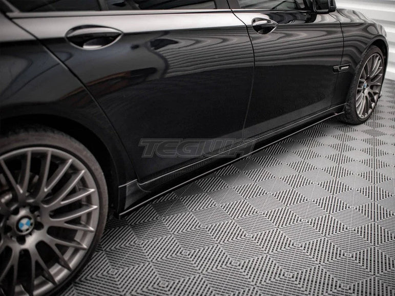 Maxton Design Side Skirts Diffusers BMW 7-Series M-pack F01 09-13