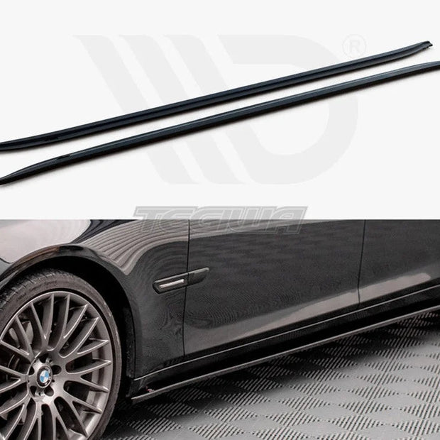 Maxton Design Side Skirts Diffusers BMW 7-Series M-pack F01 09-13