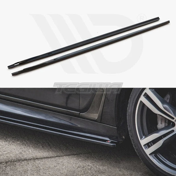 Maxton Design Side Skirts Diffusers BMW 7-Series M-pack G11 15-18