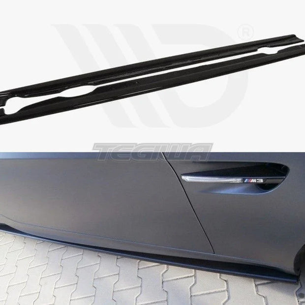 Maxton Design Side Skirts Diffusers BMW M3 E92 E93 09-13