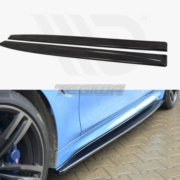 Maxton Design Side Skirts Diffusers BMW M4 F82 2014-20