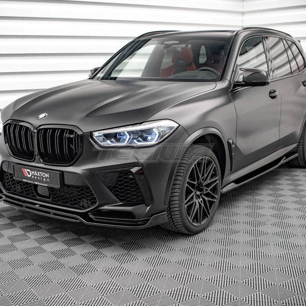 Maxton Design Side Skirts Diffusers BMW X5M F95 2018-