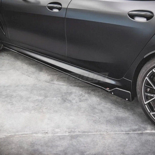 Maxton Design Side Skirts Diffusers +flaps V.1 BMW M8 GRAN Coupe F93 2019-