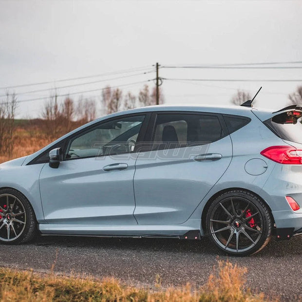 Maxton Design Side Skirts Diffusers +flaps V.2 Ford Fiesta MK8 ST ST-Line 2017-