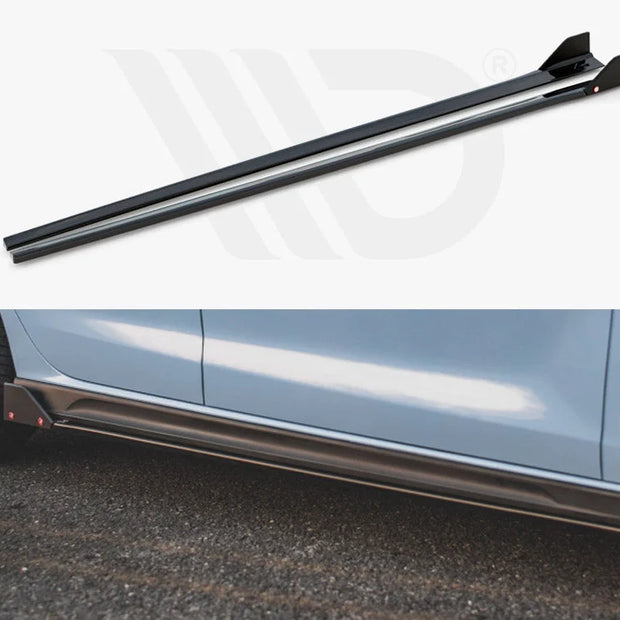 Maxton Design Side Skirts Diffusers +flaps V5 Hyundai I30 N MK3 FL Hatchback fastback 2017-
