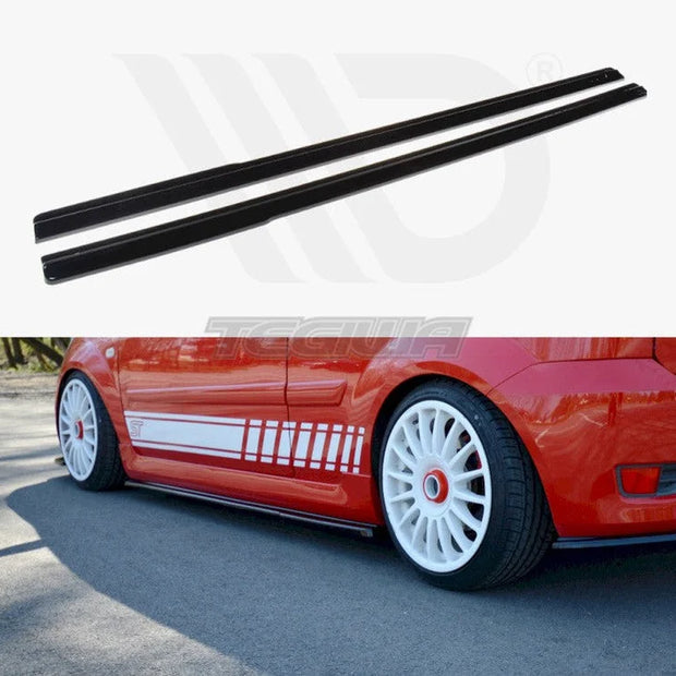 Maxton Design Side Skirts Diffusers Ford Fiesta MK6 ST 04-07
